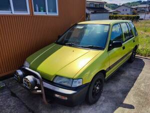 EFCivic Shuttleプロ　EY4　carburettor vehicle　書類Yes　Parts vehicle