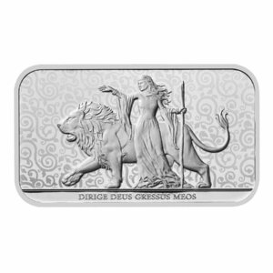 [ written guarantee * capsule with a self-starter ] 2024 year ( new goods ) England [una. lion ] original silver 1 ounce bar 