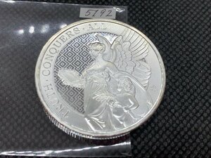 31.1 gram 2022 year ( new goods ) cent he Rena [ woman .. beautiful virtue * genuine real ] original silver 1 ounce silver coin 