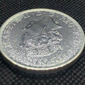 31.1グラム 2016年 (新品) イギリス「ブリタニア」純銀 1オンス 銀貨の画像4