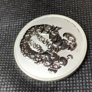 31.1グラム 2021年 (新品) ニウエ「ミッキーマウス・クリスマス」純銀 1オンス 銀貨の画像5