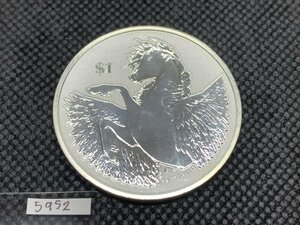 31.1 gram 2022 year ( new goods ) cent he Rena [ Pegasus ] original silver 1 ounce silver coin 