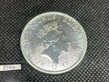 31.1グラム 2023年 (新品) イギリス「ブリタニア」純銀 1オンス 銀貨 (エリザベス2世)_画像2