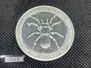 31.1 gram 2015 year ( new goods ) Australia [ leak . web Spider ] original silver 1 ounce silver coin 