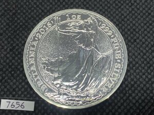 31.1グラム 2016年 (新品) イギリス「ブリタニア」純銀 1オンス 銀貨
