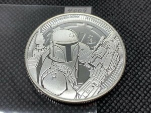 31.1 gram 2020 year ( new goods )niue[ Star Wars * Boba Fett ] original silver 1 ounce silver coin 