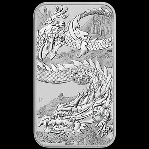 [ written guarantee * capsule with a self-starter ] 2023 year ( new goods ) Australia [ Dragon * dragon ] original silver 1 ounce bar 