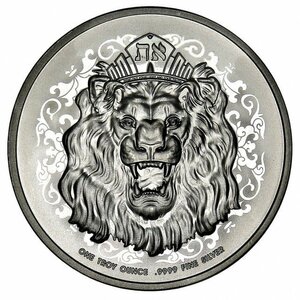 [ written guarantee * capsule with a self-starter ] 2021 year ( new goods )niue[....*yuda. lion ] original silver 1 ounce silver coin 