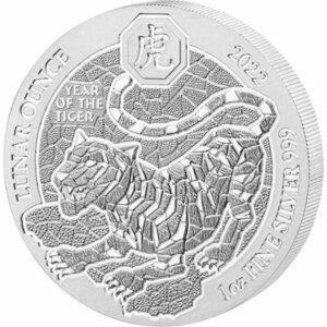 [ written guarantee * capsule with a self-starter ] 2022 year ( new goods )ru one da[. main 10 two main *. year . year ] original silver 1 ounce silver coin 