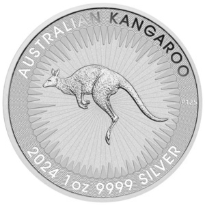 [ written guarantee * capsule with a self-starter ] 2024 year ( new goods ) Australia [ kangaroo ] original silver 1 ounce silver coin [5 sheets ]