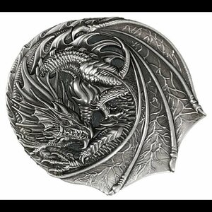 [ written guarantee * capsule with a self-starter ] 2022 year ( new goods )fiji-[ world. Dragon series * way ruz. red dragon ] original silver 1 ounce antique silver coin 