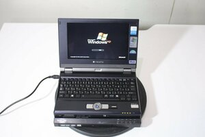 F5354【ジャンク】TOSHIBA 7.2インチ libretto U100/190DSB DVDドック付き