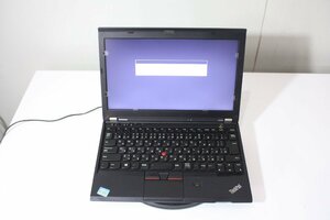 F5377【ジャンク】Lenovo ThinkPad X230 HDDなし　パスワードあり パーツ再利用に