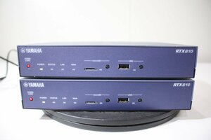 F5381【現状品】2台セット YAMAHA VPNルーター RTX810 通電OK 現状出品