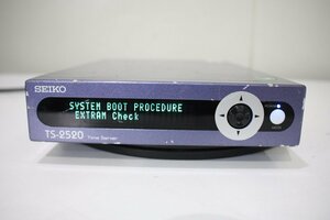 F5383[ present condition goods ]SEIKO/ Seiko TIME SERVER/ time server [TS-2520] electrification OK