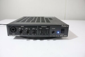 F5384【現状品】Roland/ローランド コンパクトミキシングアンプ●SRA-5050