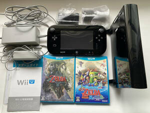 Nintendo Wii U Premium Set 32GB + Zelda Legendary Style Tact, Twilight Princess