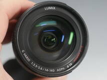 ◆LUMIX G VARIO 1:3.5-5.6/14-140 ASPH. ズームレンズ USED品 Panasonic H-FSA14140 ルミックス マイクロフォーサーズ_画像3