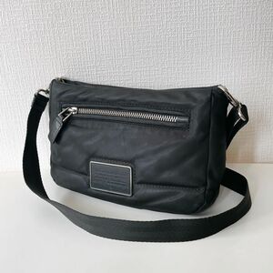 ★本日限定価格★ MARC BY MARCJACOBS マークバイ マークジェイコブス ナイロン ショルダーバッグ ポシェット 黒