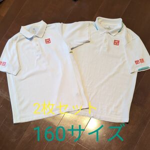 UNIQLO(ユニクロ)/フェデラー＆錦織圭選手着用モデル/NKドライEXポロシャツ/160サイズユニクロ/テニス