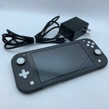 Nintendo Switch Lite HDH-001 本体 グレー 初期化済み 動作確認 任天堂 スイッチ_画像1