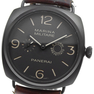 パネライ PANERAI PAM00339 ラジオミール コンポジット マリーナミリターレ8 ジョルニ 1500本限定 スモールセコンド 手巻き メンズ _816456