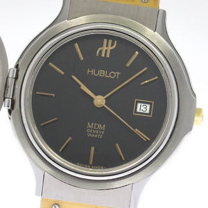 ウブロ HUBLOT 140.11.2 MDM デイト ハンターケース クォーツ ボーイズ _816277