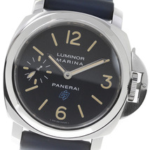 パネライ PANERAI PAM00631 ルミノールマリーナ ロゴ アッチャイオ 手巻き メンズ _816751_画像1