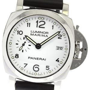 パネライ PANERAI PAM00523 ルミノールマリーナ 1950 3デイズ デイト 自動巻き メンズ 箱・保証書付き_813533