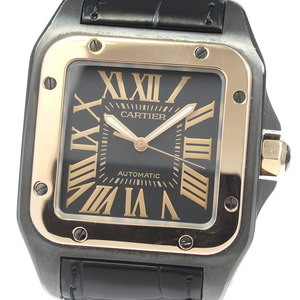  Cartier CARTIER W2020009 солнечный tos100LM карбоновый самозаводящиеся часы мужской _816709