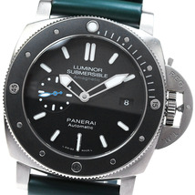 パネライ PANERAI PAM01389 ルミノール1950 サブマーシブル アマグネティック3デイズ チタニオ 自動巻き メンズ 保証書付き_816503_画像1