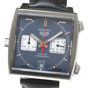  TAG Heuer TAG HEUER CAW211P Monaco chronograph Date self-winding watch men's superior article _812238