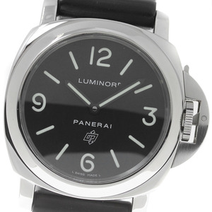 パネライ PANERAI PAM00777 ルミノールマリーナ ロゴ ３デイズ アッチャイオ スモールセコンド 手巻き メンズ _816748