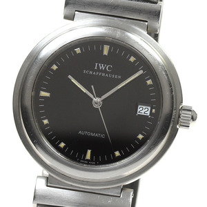 IWC SCHAFFHAUSEN IW352806da* vi nchiSL Date self-winding watch men's written guarantee attaching ._807416