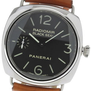 パネライ PANERAI PAM00183 ラジオミール ブラックシール スモールセコンド 手巻き メンズ _816818