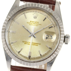 訳あり ロレックス ROLEX 1601 デイトジャスト cal.1560 自動巻き メンズ _692079