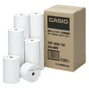  Casio reji roll бумага TRP-5880TW 20 шт |1 коробка 