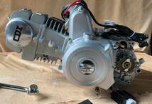 2台限定 新品エンジン 125㏄ 上置セルモーター 遠心クラッチ アルミシリンダー バイク モンキー・ゴリラ・ダックス・DAX・カブ・ATV_画像2