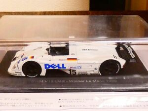 スパーク 1/43 BMW V12 MLR Le Mans 1999 アシェット ルマン コレクション ミニカー
