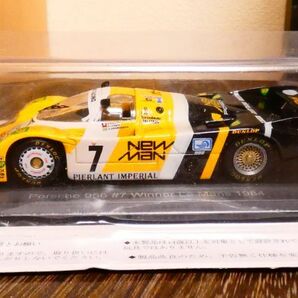 スパーク 1/43 ポルシェ 956 NEWMAN Le Mans 1984 アシェット ルマン コレクション ミニカーの画像1
