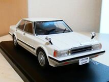 国産名車コレクション 1/43 トヨタ クレスタ スーパールーセント Toyota Cresta 1982 白 アシェット 旧車 クラシックカー ミニカー ＴA_画像1