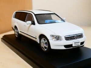 国産名車コレクション 1/43 日産 ステージア nissan stagea 2003 白 アシェット 旧車 クラシックカー ミニカー ＴA