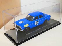国産名車コレクション 1/43 日産 プリンス スカイライン GTB レーシング 1964 青 アシェット 旧車 クラシックカー ミニカー ＴA_画像7
