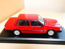 国産名車コレクション 1/43 VOLVO ボルボ 740 ターボ 1985 赤 アシェット 旧車 クラシックカー ミニカー 303_画像4