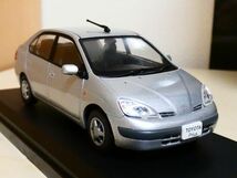 国産名車コレクション 1/43 トヨタ プリウス 初代 1997 シルバー アシェット 旧車 クラシックカー ミニカー 303_画像1