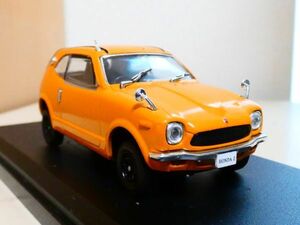 国産名車コレクション 1/43 ホンダ HONDA Z 1970 オレンジ アシェット 旧車 クラシックカー ミニカー TA