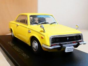 国産名車コレクション 1/43 トヨタ 1600GT 1967 ② アシェット 旧車 クラシックカー ミニカー TA