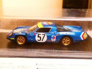 スパーク 1/43 アルピーヌ ルノー A210 Le Mans 1968 アシェット ルマン コレクション ミニカー