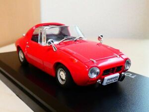 国産名車コレクション 1/43 トヨタ スポーツ TOYOTA SPORTS 800 1965 赤 アシェット 旧車 クラシックカー ミニカー 303