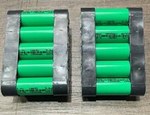 訳あり処分品◇18650 リチウムイオン 単電池 20本セット 3.7V 1500ｍAh バッテリー セル 単体###訳小電池3.7V15ｘ20###_画像3